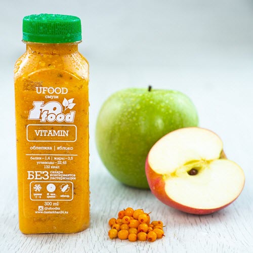 П/П Смузи Облепиховый 300г 132 ккал